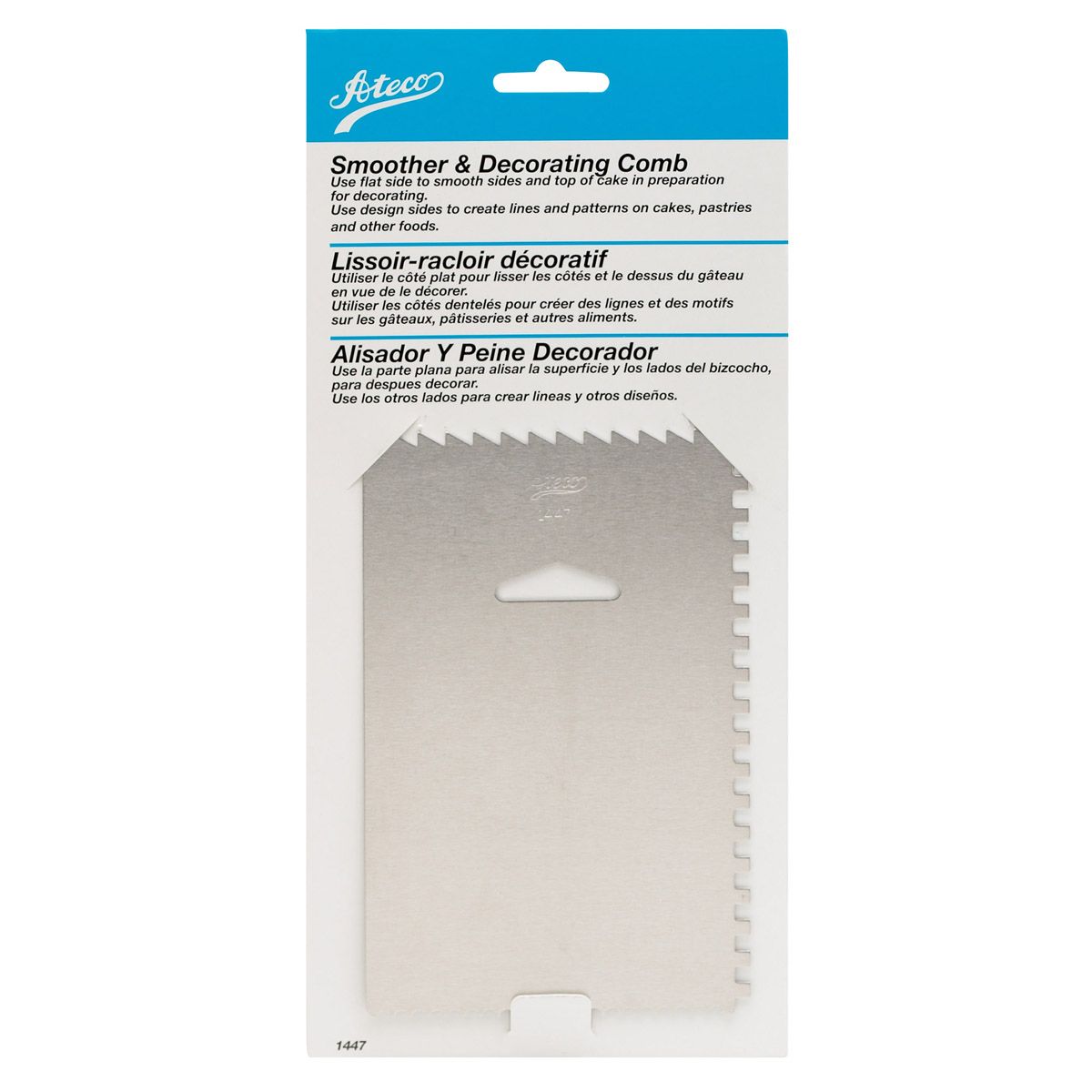Ateco Decorating Comb Icing Smoother
