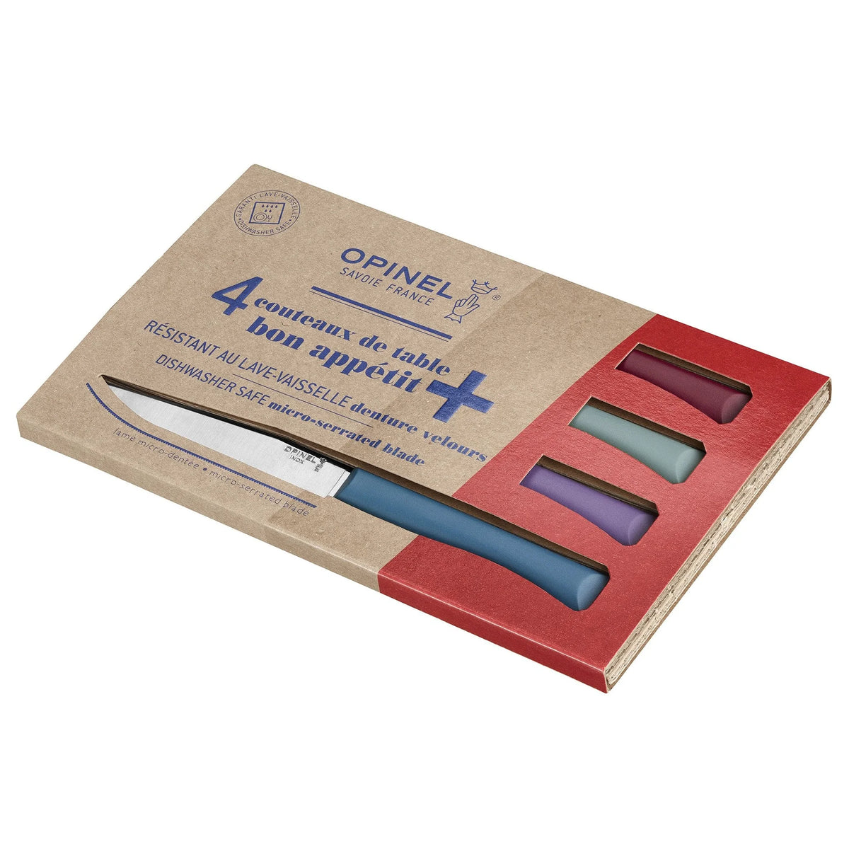 Bon Appetit Plus S/4, 4" S/S Steak Knives, Glam