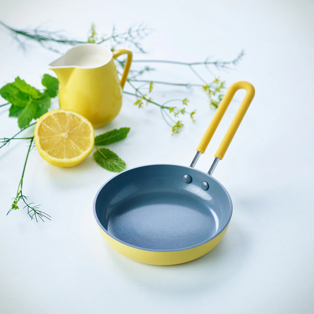 Yellow Round Egg Pan