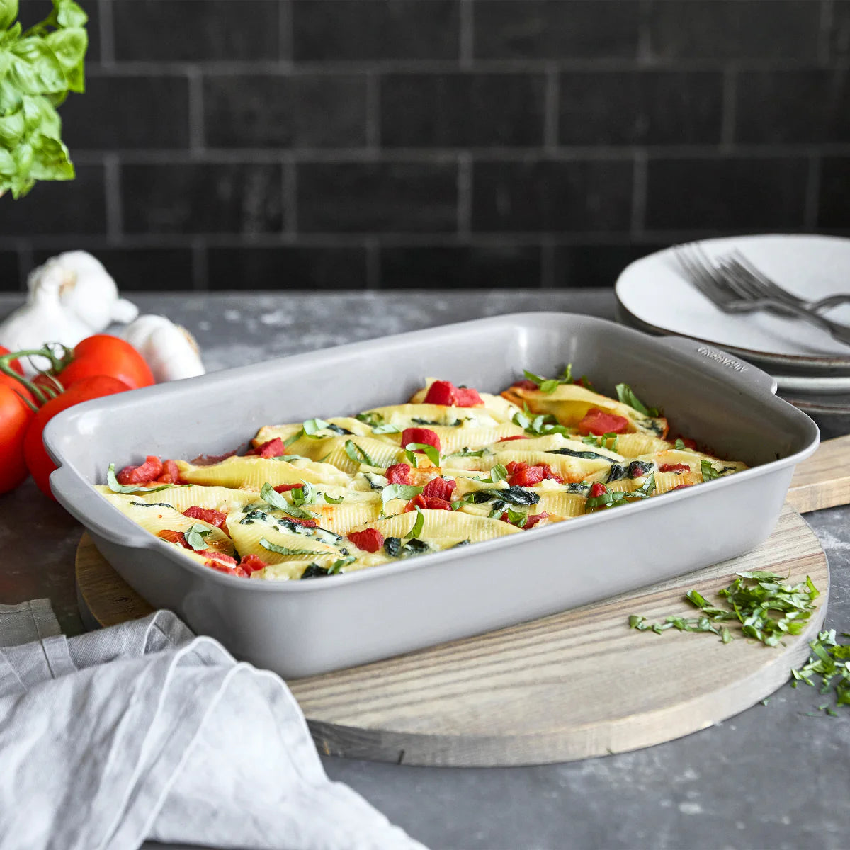Cast Aluminum Gray 13x9 Premiere Rectangular Baker