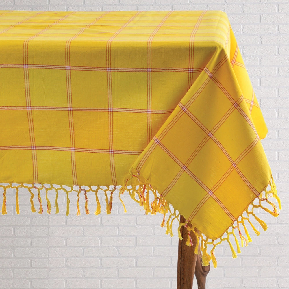 60x90 Cristo Yellow Fringe Tcloth