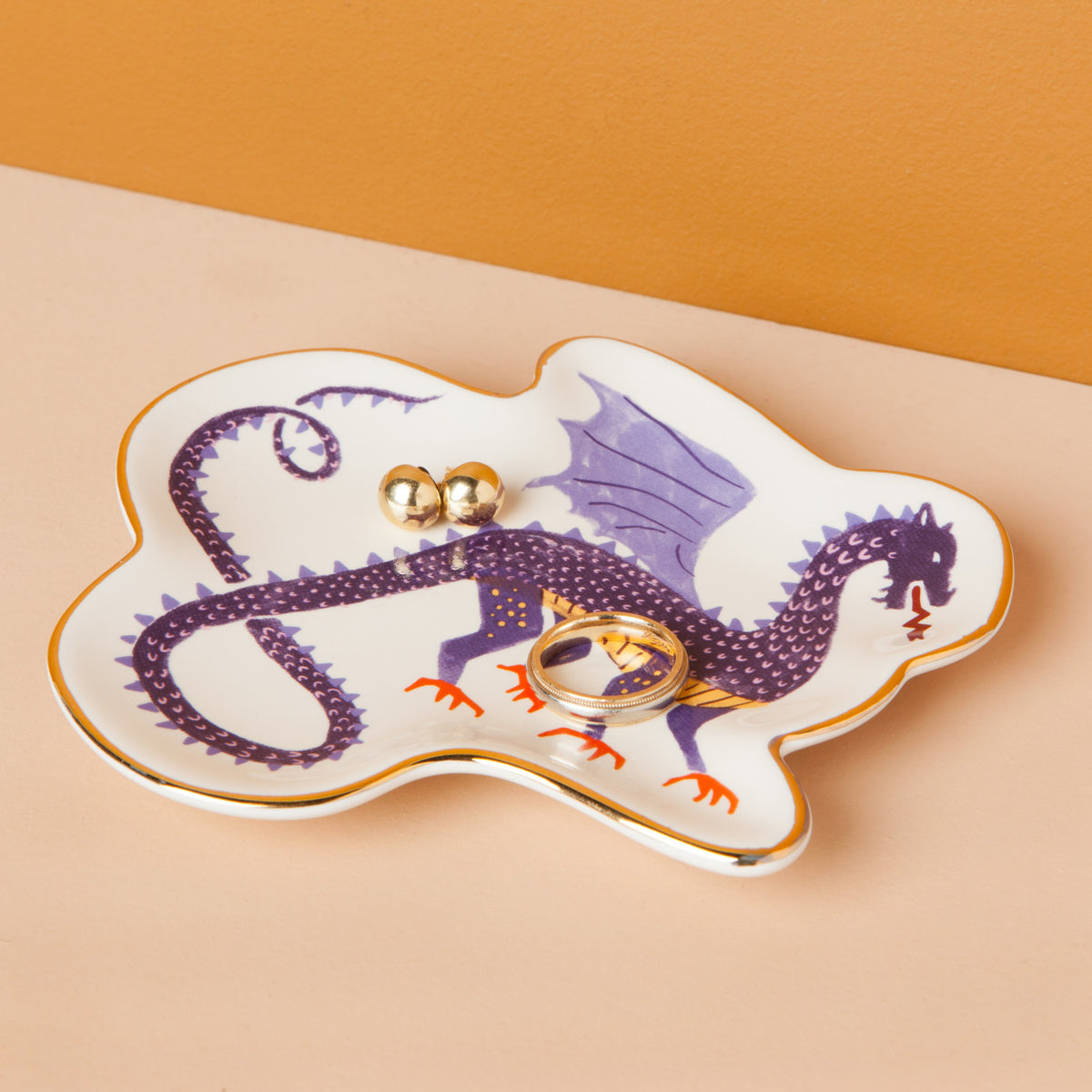 Ember Shaped Dish Trinket Tray
