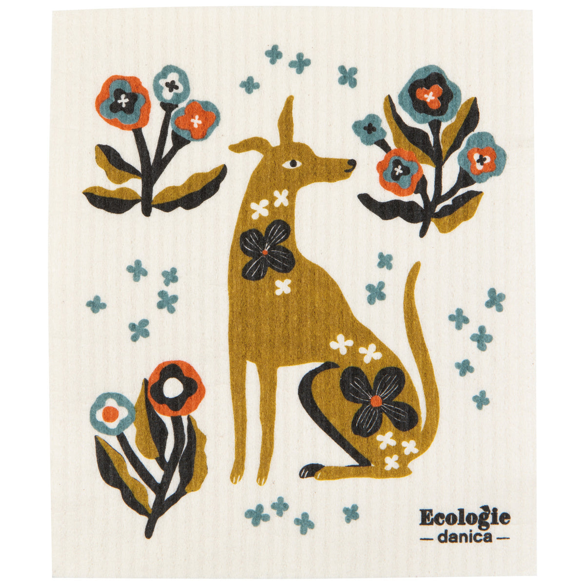 Swedish Dishcloth Dogwood