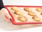Edged Reinforced Silicone Baking Mat, 15.75" x 11.75", Half Size
