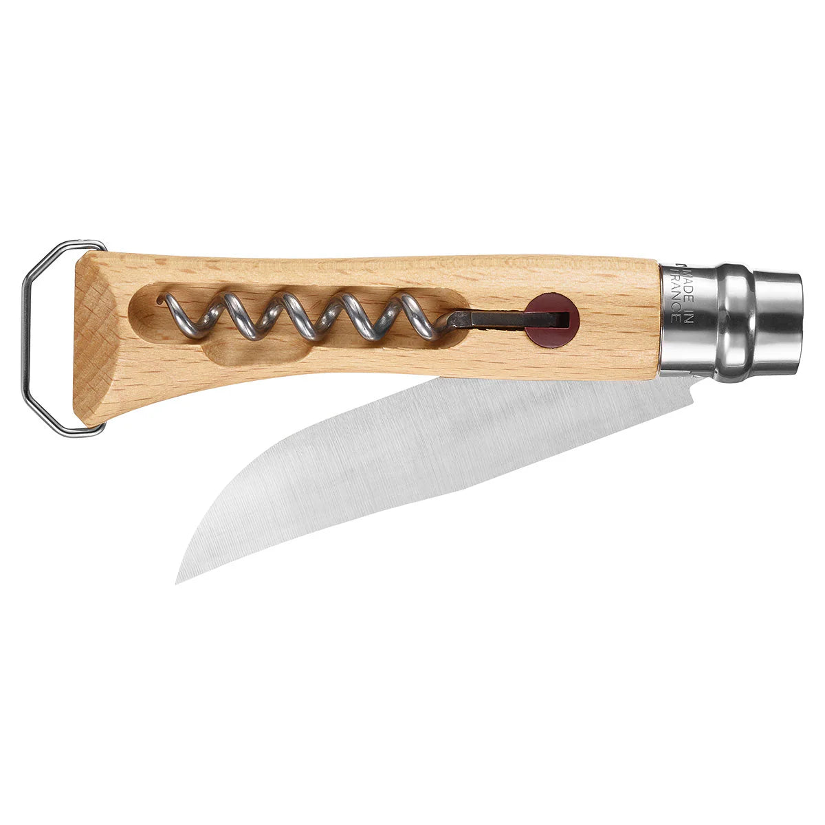 No.10 Corkscrew S/S Folding Knife & Bottle Opener