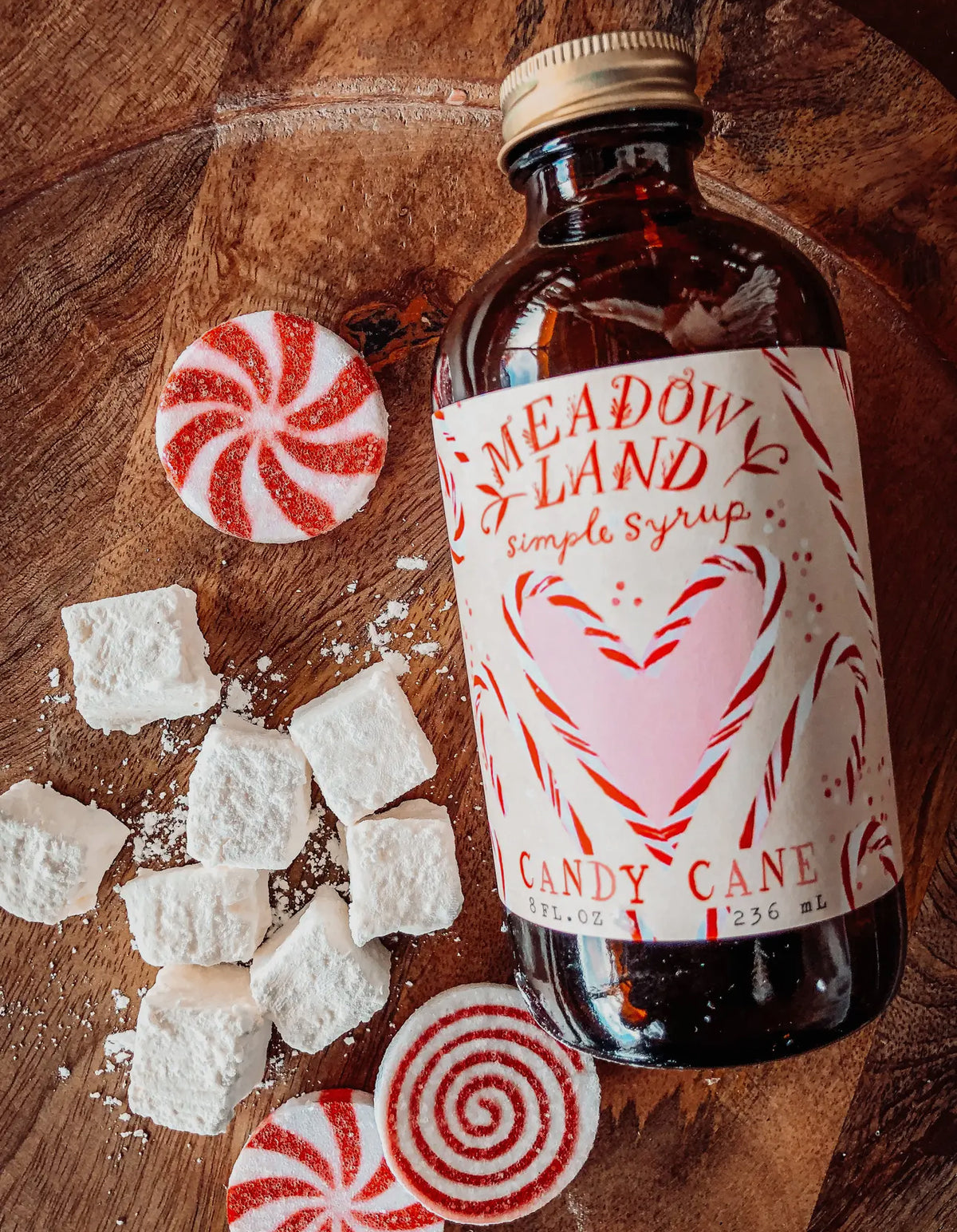 Simple Syrup Candy Cane