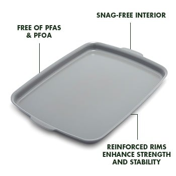 Cast Aluminum 13x18 Premiere Half Pan Baking Sheet