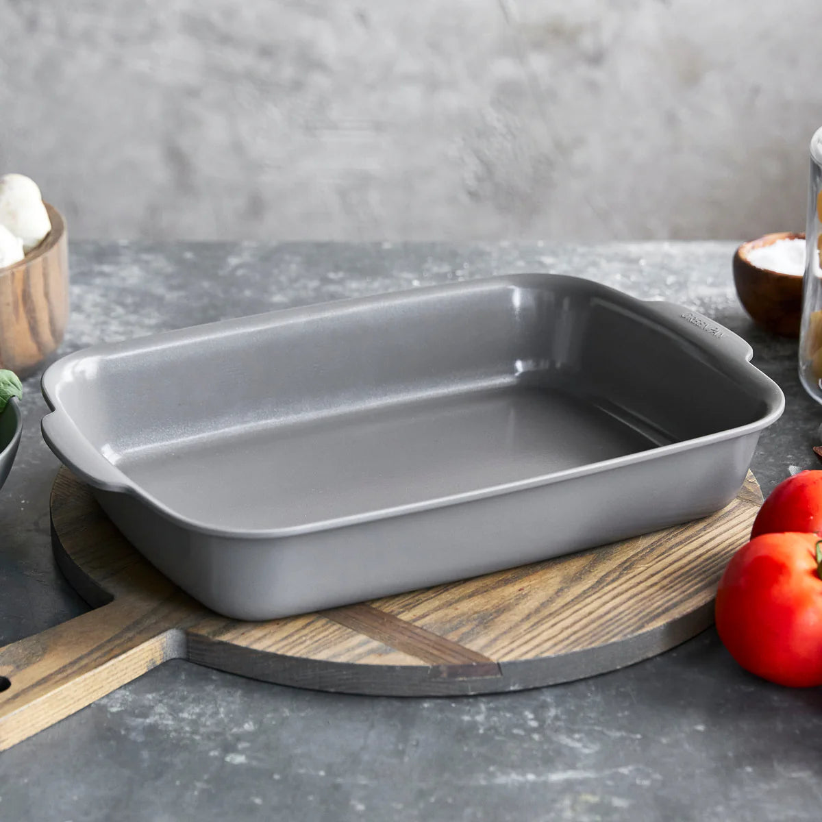 Cast Aluminum Gray 13x9 Premiere Rectangular Baker