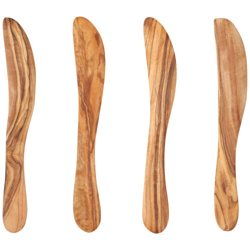 S/4 Olive Wood Spreaders