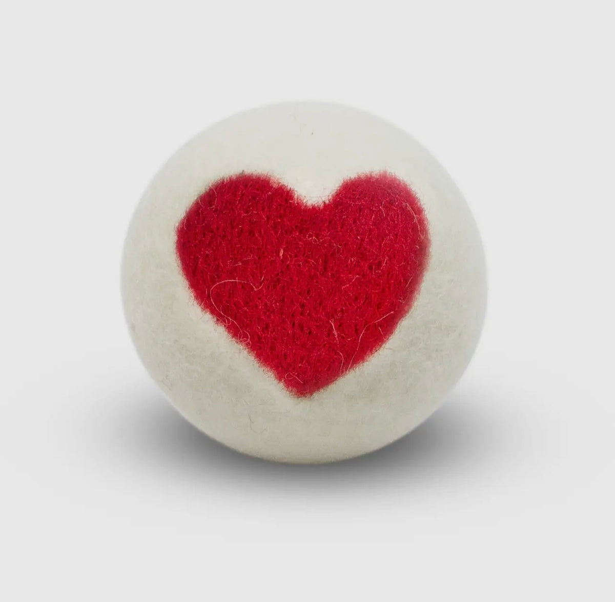 Dryer Ball Red Heart