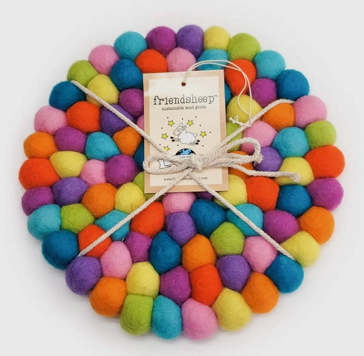 Eco Trivet Rainbow/Happy Shiny