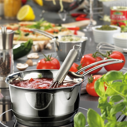 Saucepan w/ Clad Bottom, 0.26 qt., 4", Kuchenprofi