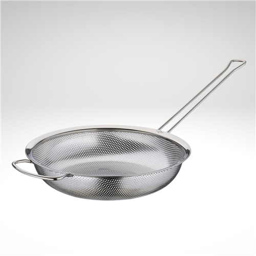 S/S Deluxe 9.5" Flat Strainer