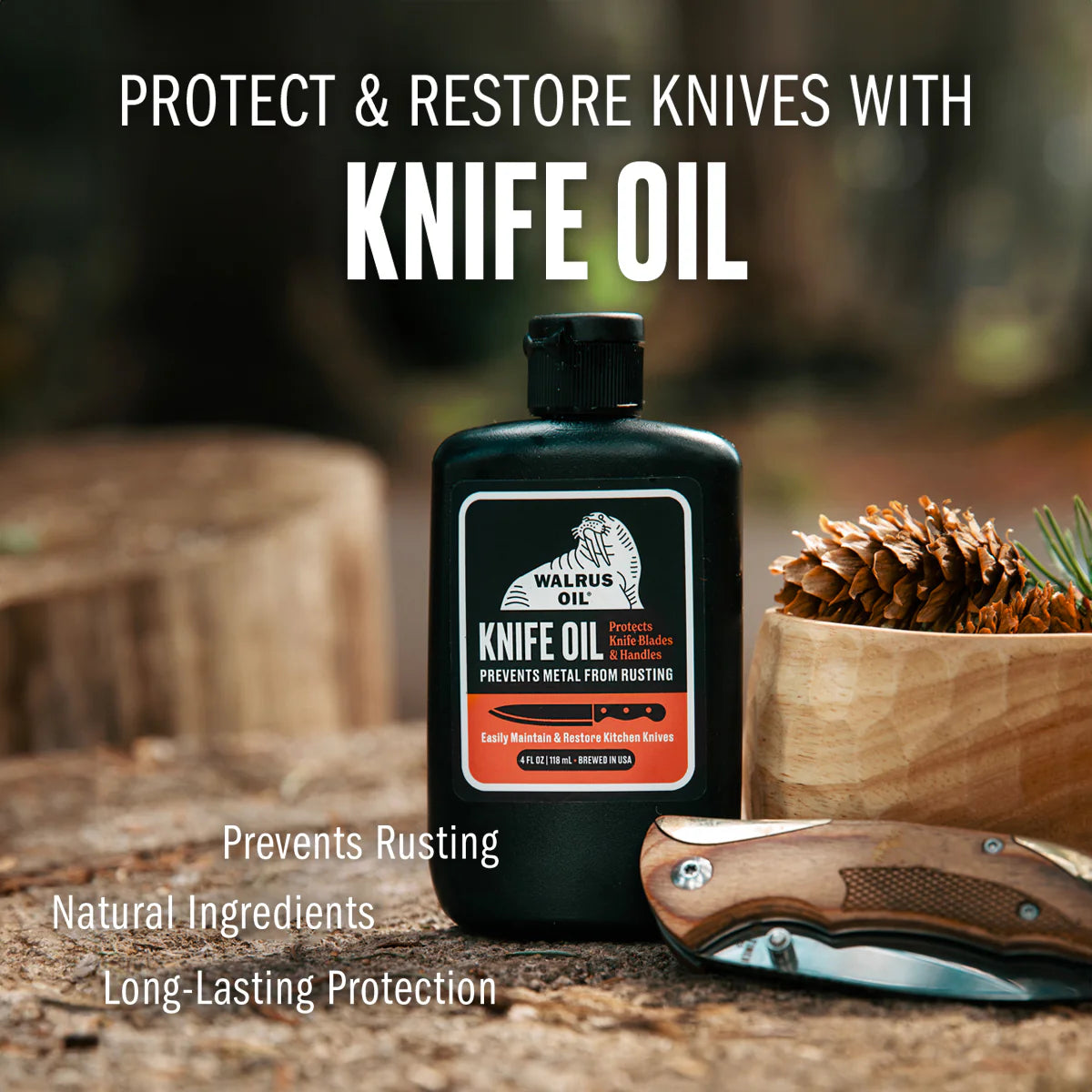 Knife Oil, 4oz