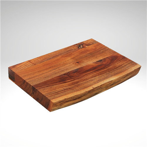 Acacia Block Wood Board 16"x11.8" Live Edge