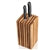 Oak Slotted Knife Block