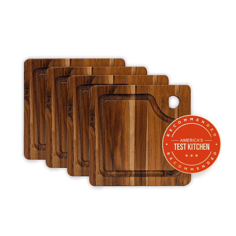 Edge Grain 8x8 Marine Bar Board w/Corner Hole