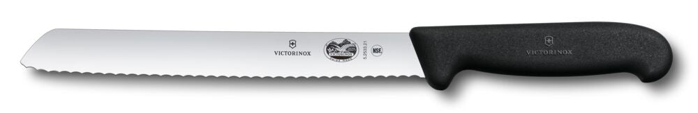 Fibrox, 8.5" Bread Knife, Black