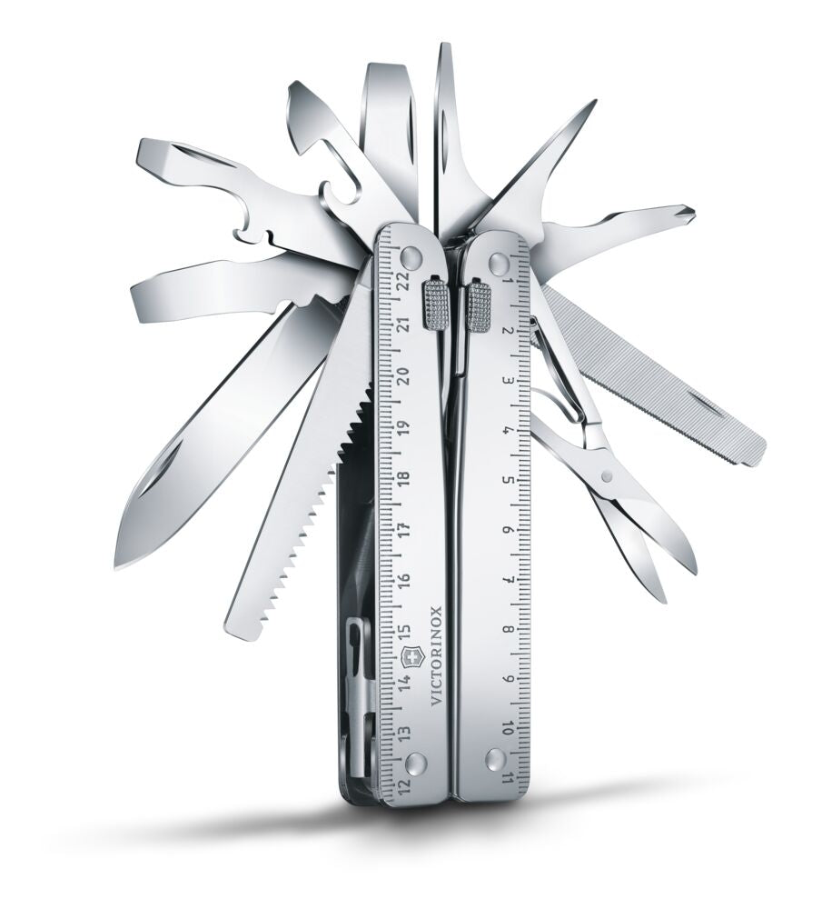 Swiss Tool X, Silver, Multitool, Swiss Army Knife