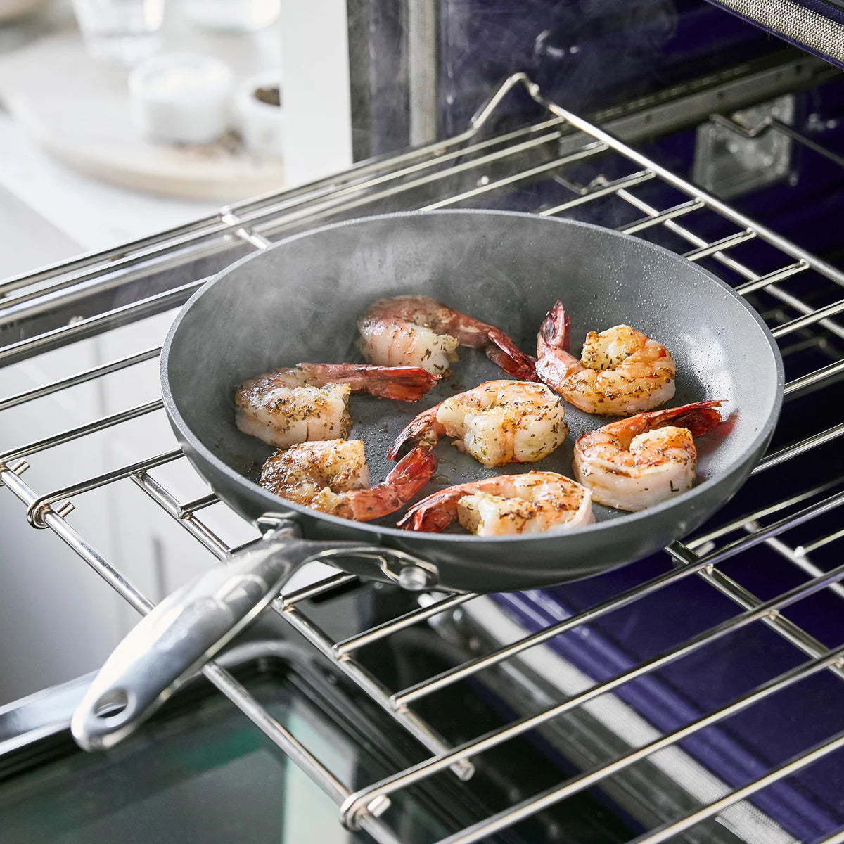 Hard Anodized 10" Valencia Pro Fry Pan w/Lid