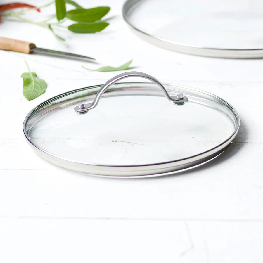 Glass 8" Round Pan Lid