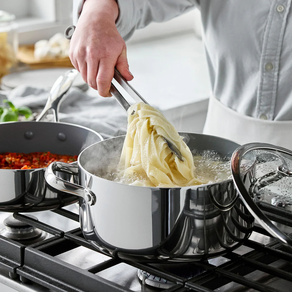 Stainless Steel 10 Piece Set Valencia Pro Pans