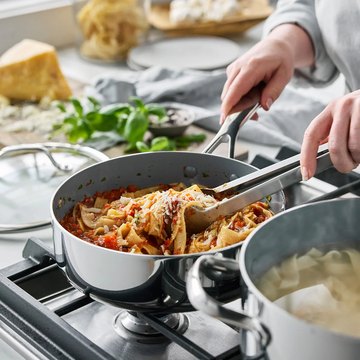 Stainless Steel 10 Piece Set Valencia Pro Pans