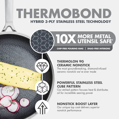 Spectra 10" Hybrid Frypan