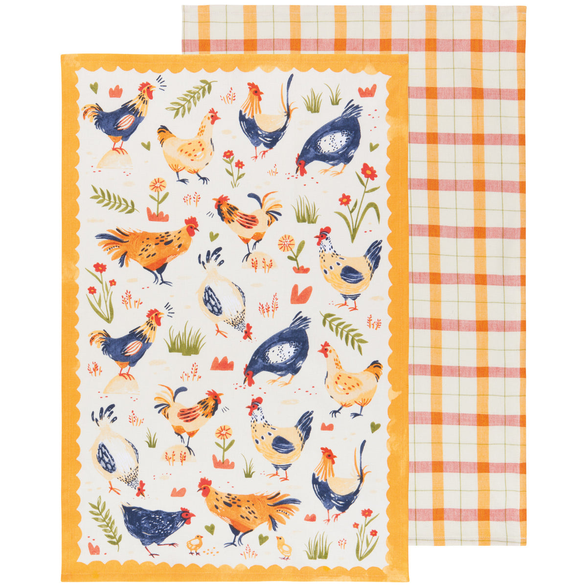 Free Range Set of 2 Dishtowels
