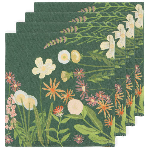 Napkin S/4 Bees & Blooms