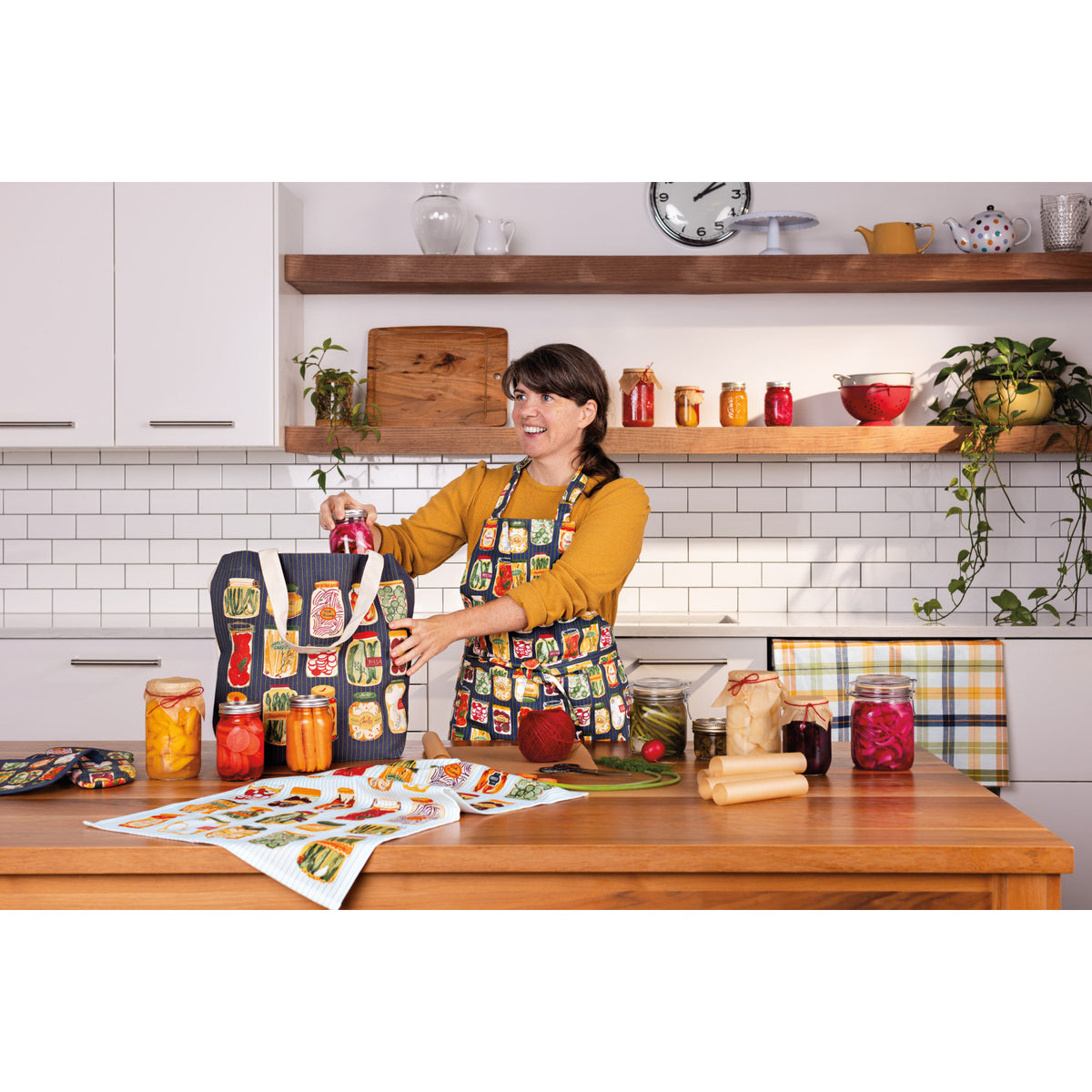 Chef Potholder Pickling