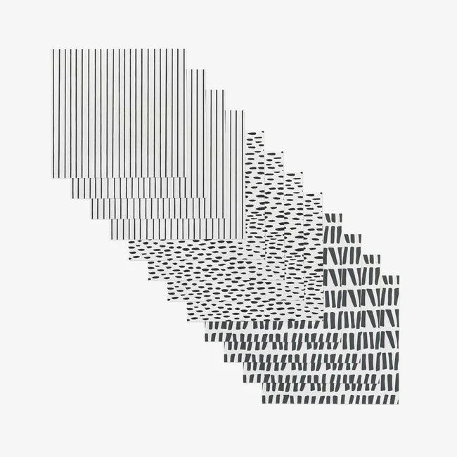 Lines Dots Dashes Not Paper Towel