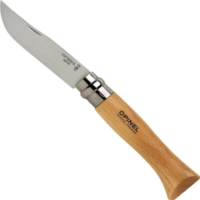 No.08 C/S Folding Knife, Beech Wood