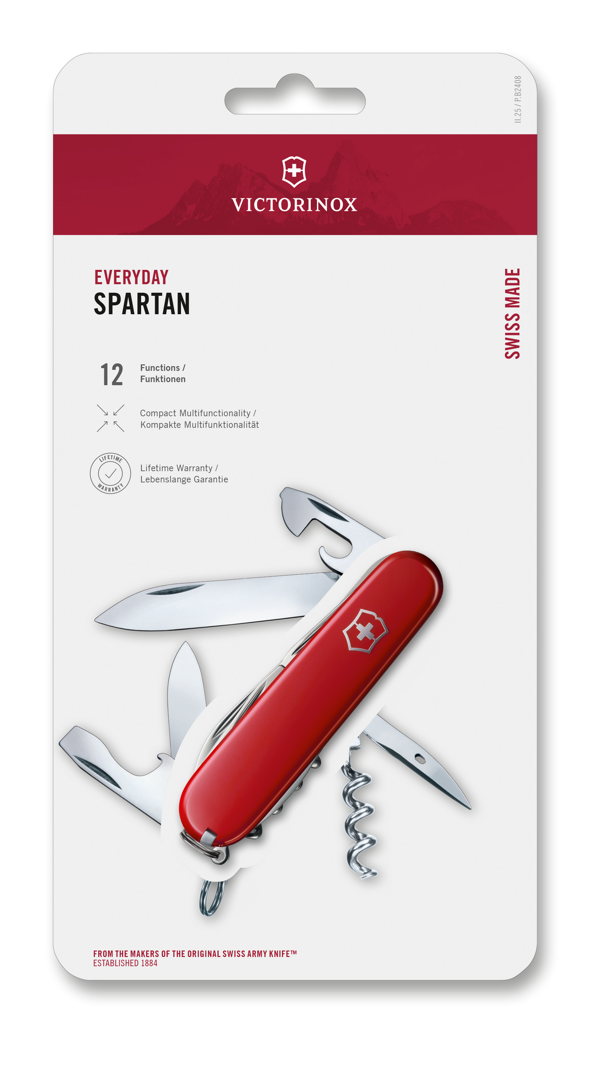 Spartan, Red, Swiss Army Knife