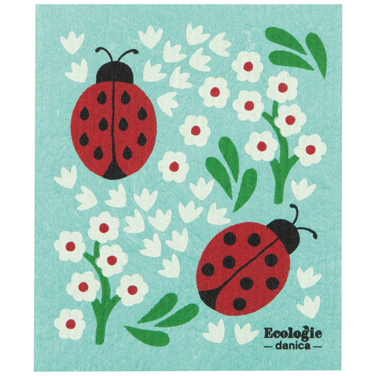 Swedish Dishcloth Ladybugs