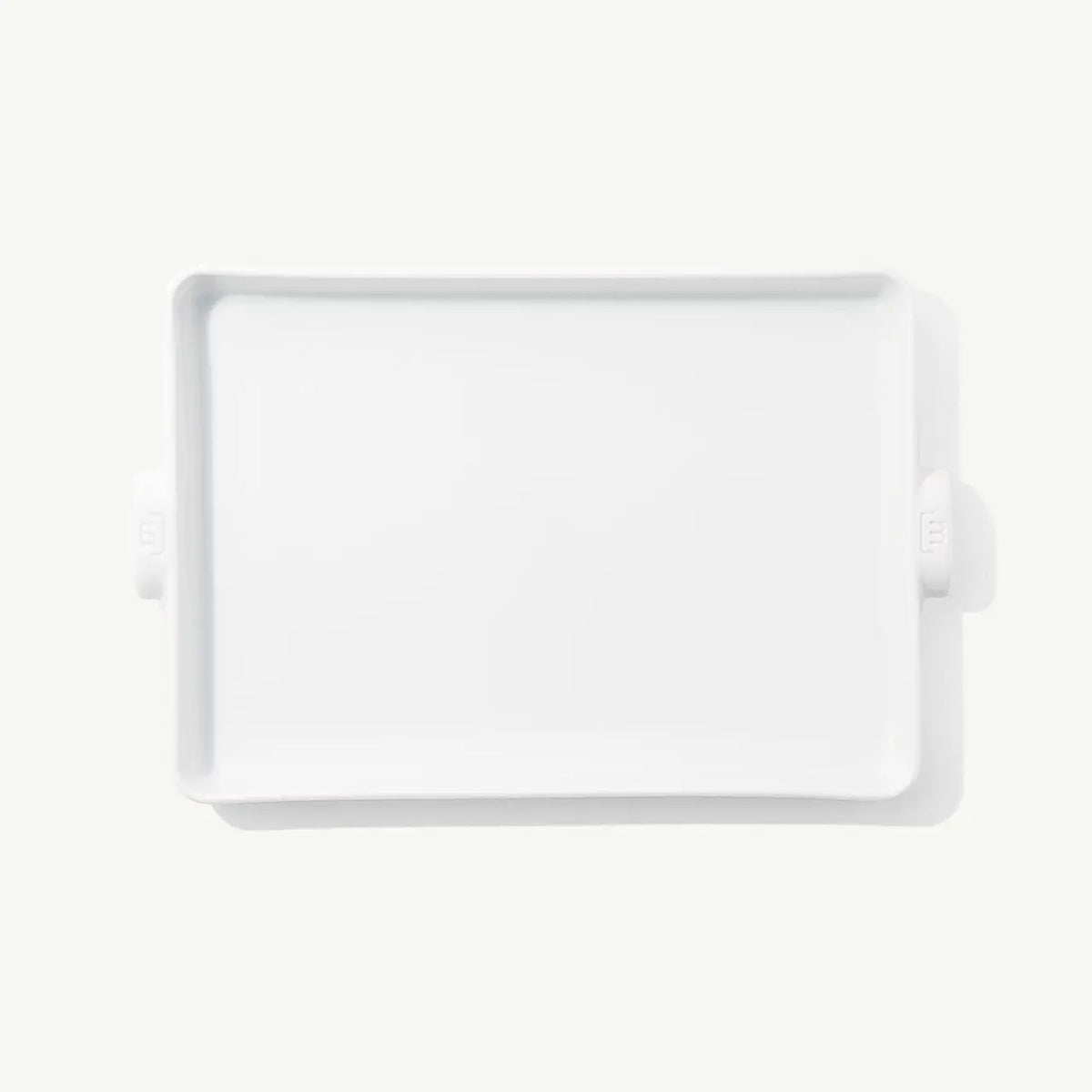 9" x 13" White Porcelain Baking Slab