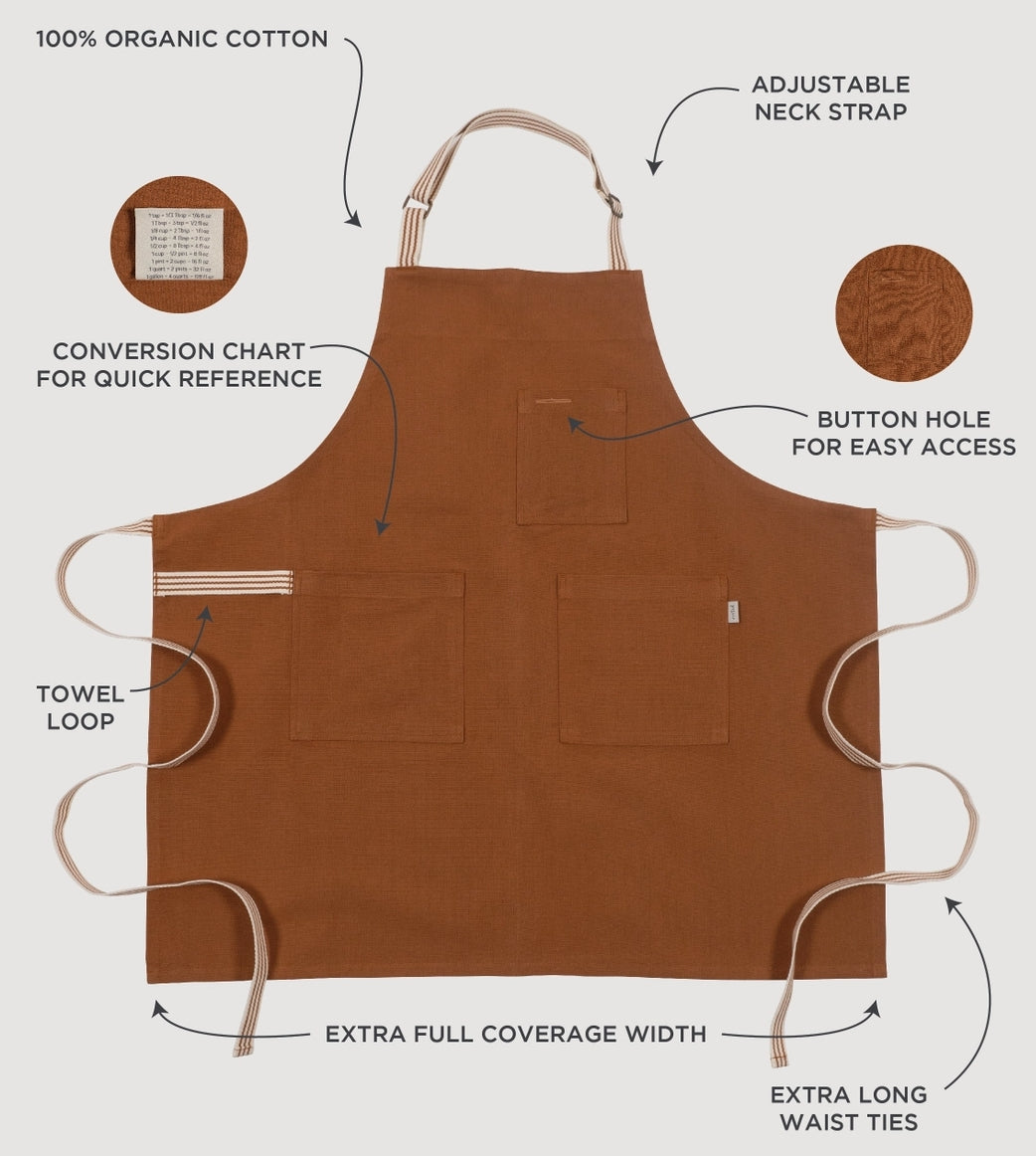 Canyon Organic Cotton Chef's Apron