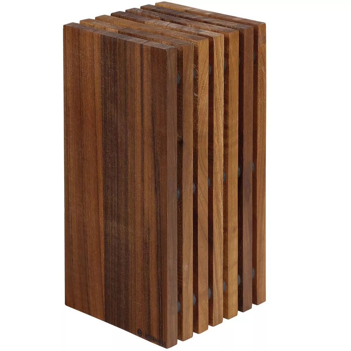 Walnut Slotted Knife Block
