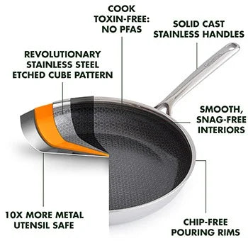 Spectra 10" & 12" Hybrid Frypan Set
