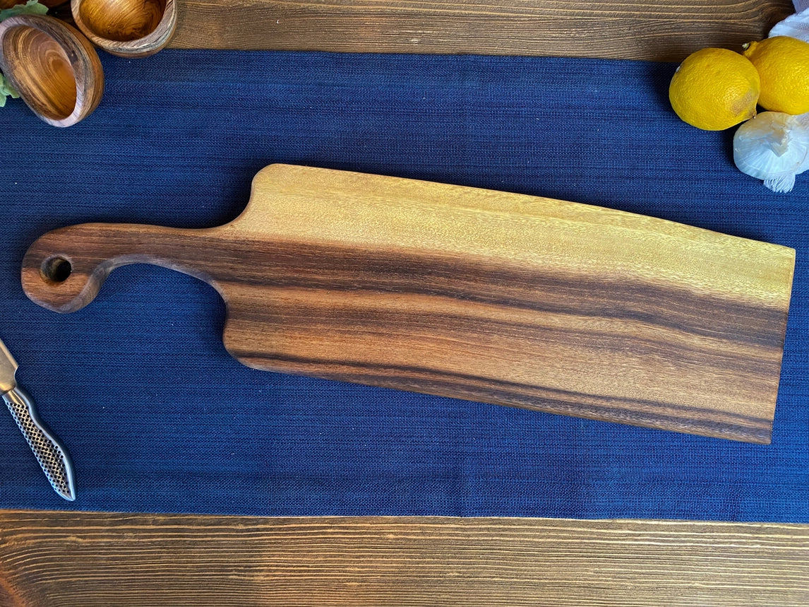 Long Bread/Appetizer Board w/handle