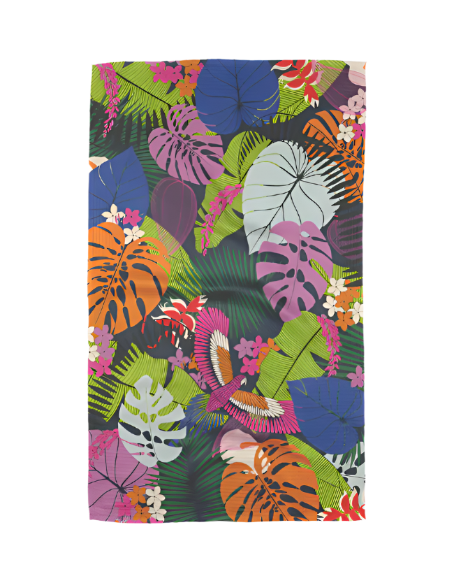 Palm Party Geo Towel