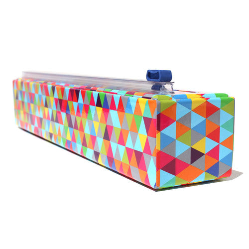 Triangles Plastic Wrap 12" x 250'