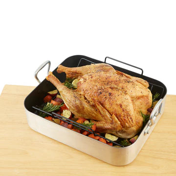 Zeus Nonstick Roasting Pan 16.75"x14"