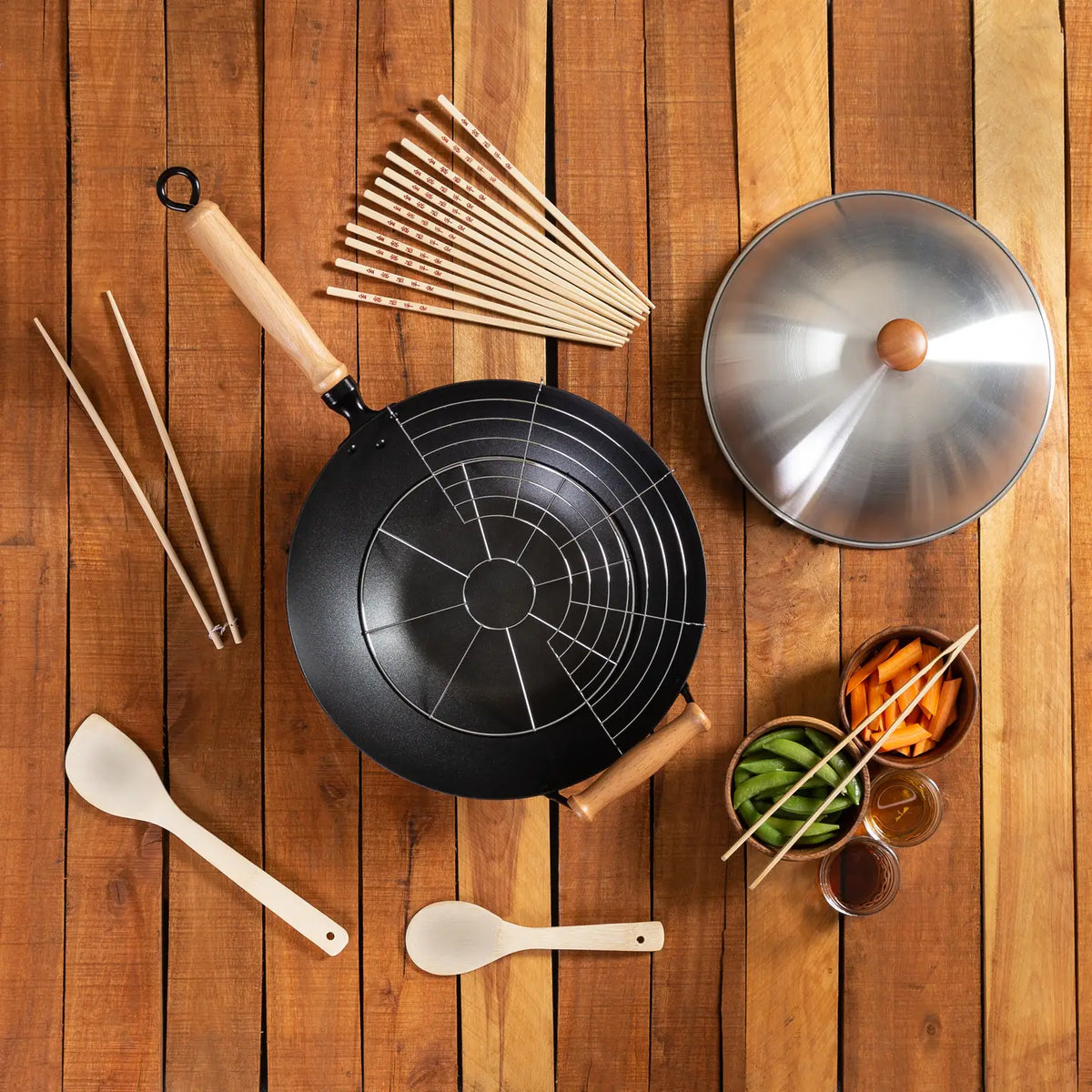 Joyce Chen 10pc Wok Set