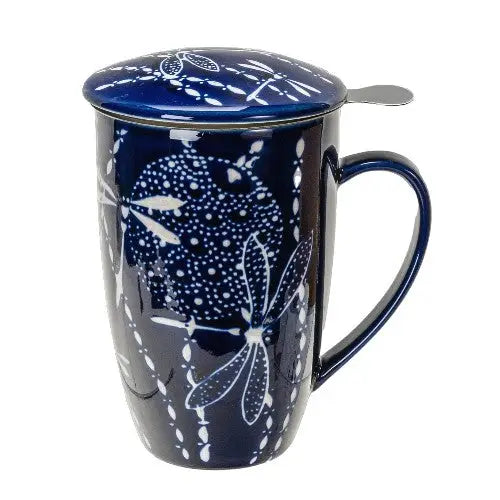 Dragonfly 15oz Tea Infuser Mug