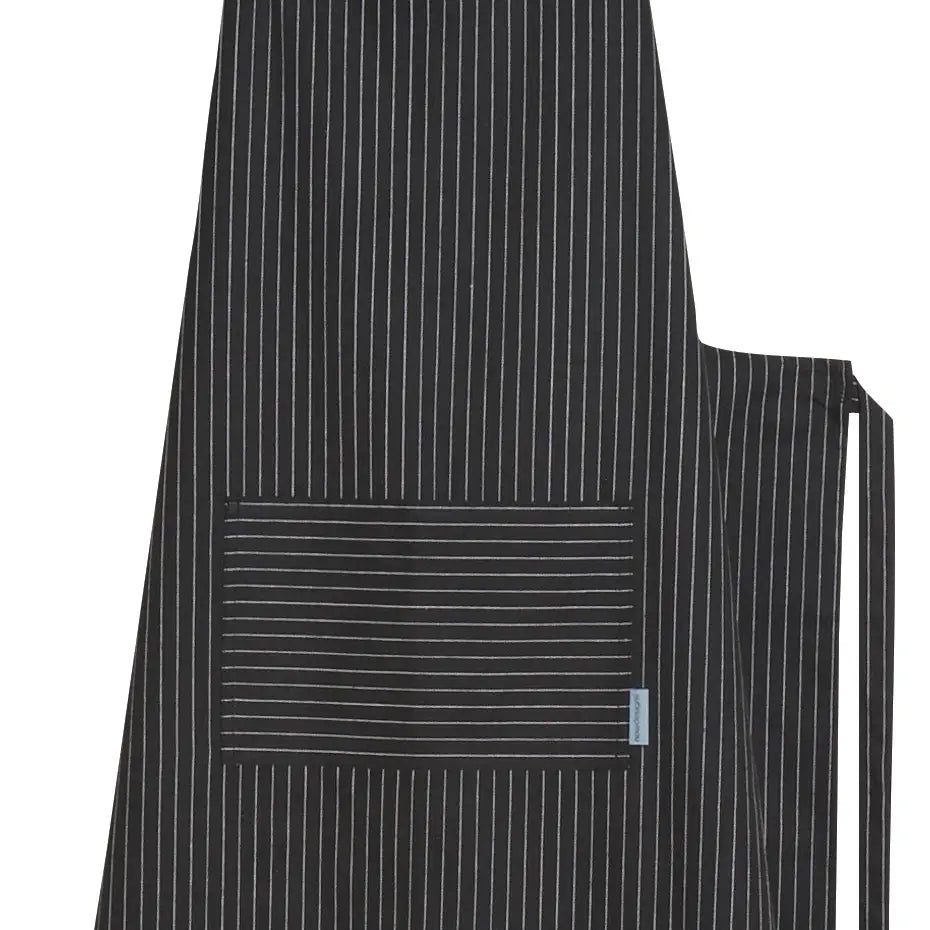 Apron Mighty Pinstripe Black