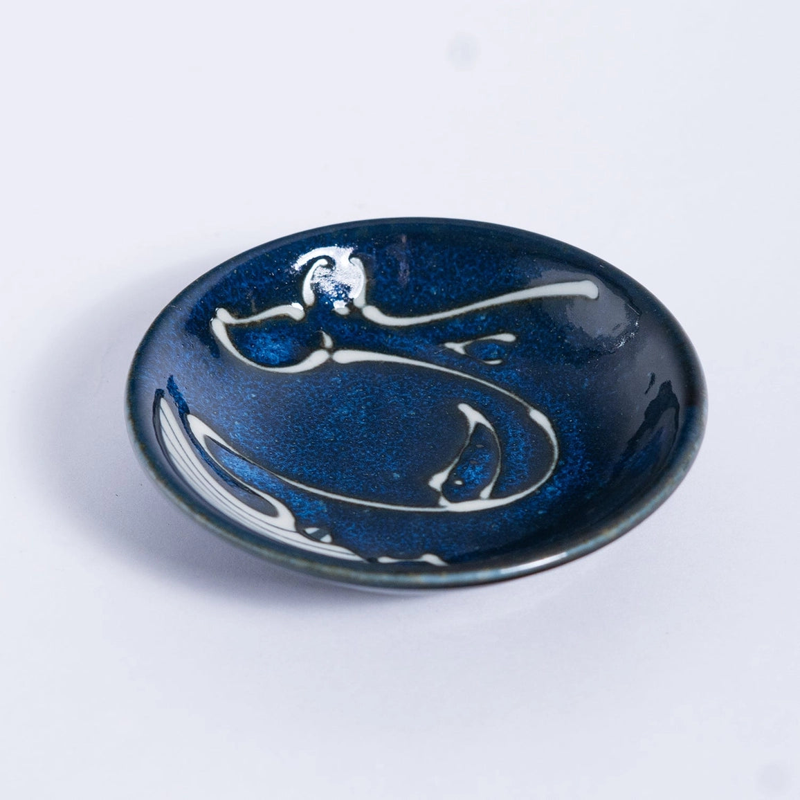 Whale/Kujira 1.5oz 3.5"X .5" Round Sauce Dish