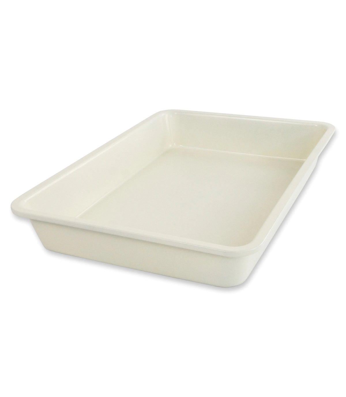 13"x9" Cake Pan Vanilla Ceramic