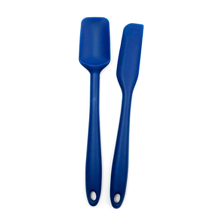 Ela's S/2 Mini Silicone Spatula, Blue