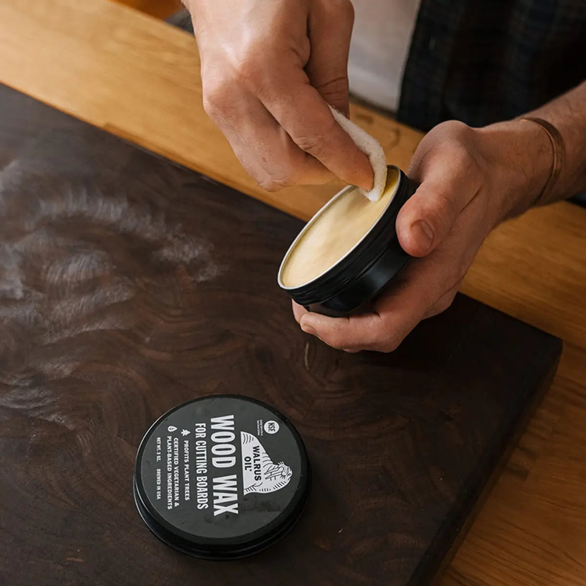 Wood Wax for Cutting Boards, .75oz
